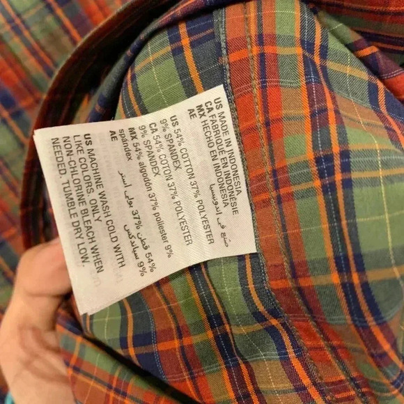 Mens Club Room Button Down NWT - B5 - Picture 6 of 6